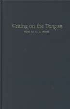 Writing on the Tongue