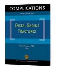 Distal Radius Fractures