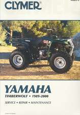 Clymer Yamaha Timberwolf 1989–200