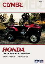 Honda TRX350 Rancher Series ATV (2000–2006) Service Repair Manual