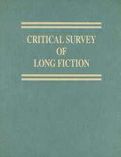 Critical Survey of Long Fiction, Volume 5