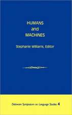 Humans and Machines