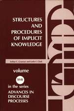 Structures and Procedures of Implicit Knowledge