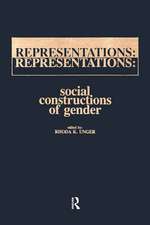 Representations: Social Constructions of Gender