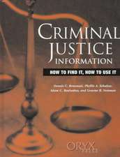 Criminal Justice Information