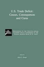 U.S. Trade Deficit: Causes, Consequences, and Cures: Proceedings of the Twelth Annual Economic Policy Conference of the Federal Reserve Bank of St. Louis