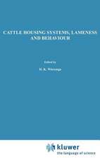 Cattle Housing Systems, Lameness and Behaviour