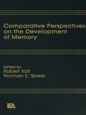 Comparative Perspectives on the Development of Memory