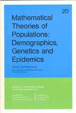 Mathematical Theories of Populations: Deomgraphics, Genetics, and Epidemics