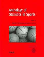 Anthology of Statistics in Sports