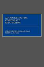 Accounting for Corporate Reputation