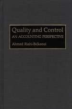 Quality and Control: An Accounting Perspective