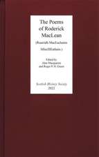 The Poems of Roderick MacLean – (Ruairidh MacEachainn MhicIllEathain – d. 1553)