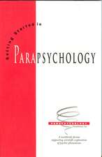 Getting Started in Parapsychology