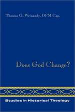 Does God Change?