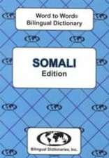 English-Somali & Somali-English Word-to-Word Dictionary