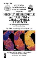 Highly Siderophile and Strongly Chalcophile Elements in High-Temperature Geochemistry and Cosmochemistry