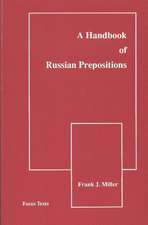 Handbook of Russian Prepositions