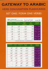 Gateway to Arabic Verb Conjugation Flashcards