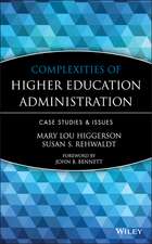 Complexities of Higher Education Administration – Case Studies and Issues