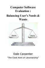 Computer Software Evaluation