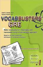 Vocabbusters GRE: Make Vocabulary Fun, Meaningful, and Memorable Using a Multi-Sensory Approach