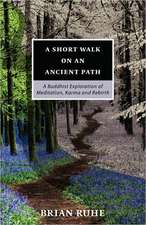 A Short Walk on an Ancient Path - A Buddhist Exploration of Meditation, Karma and Rebirth