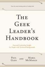 The Geek Leader's Handbook