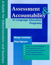 Assessment & Accountability in Language Education Programs
