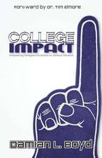 Boyd, D: COL IMPACT