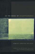 In the Mode of Disappearance