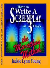 How to Write a Screenplay in 3 Days: The Marathon Method