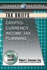 Cryptocurrency Income Tax Planning: A Tax Brief