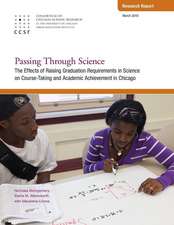 Passing Through Science