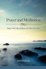 Prayer and Meditation