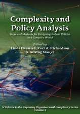 Complexity and Policy Analysis: Tools and Concepts for Designing Robust Policies in a Complex World