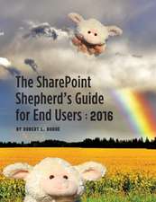 The Sharepoint Shepherd's Guide for End Users