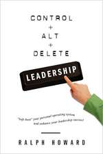 Control + Alt + Delete Leadership