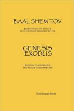 Baal Shem Tov Genesis Exodus: Mystical Stories on the Weekly Torah Portion