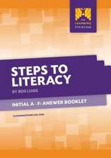 Steps to Literacy Initial - Answer Booklet