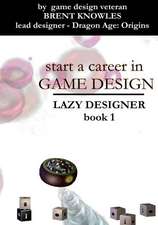 Start a Career in Game Design