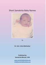 Short Samskrita Baby Names