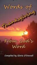 Words of Thanksgiving from God's Word