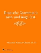 Deutsche Grammatik Niet- Und Nagelfest