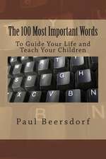 The 100 Most Important Words