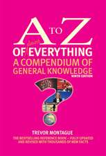 The A to Z of almost Everything