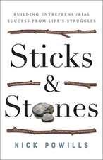 Sticks and Stones: Building Entrepreneurial Success from Life's Struggles