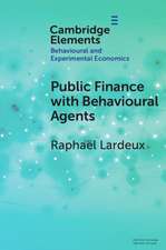 Public Finance with Behavioural Agents