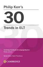 Philip Kerr’s 30 Trends in ELT