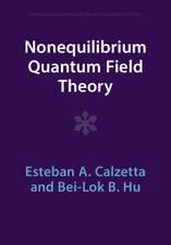 Nonequilibrium Quantum Field Theory